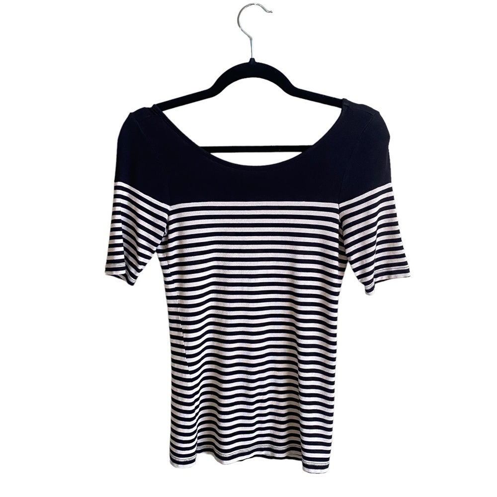 Forever 21 Striped Short Sleeve Top Size S - Lightweight